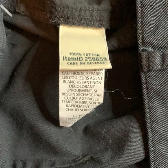 NWOT - LL Bean Dark Gray Favorite Fit Pants - 4 - Picture 5 of 6